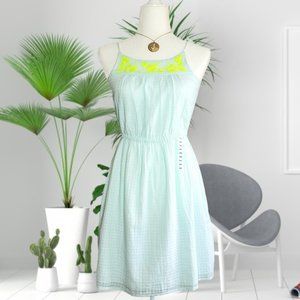 Youth Sundress | Green Embroidery Spaghetti Strap | Gap Kids | Size XXL | NWOT